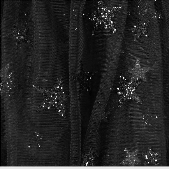 Lirika Matoshi Black Stars in Her Eyes A-Line Skirt - Picture 9 of 15